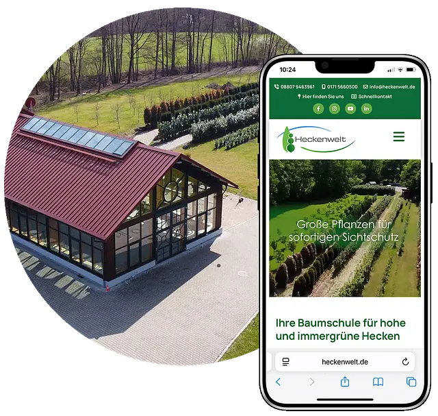 Unsere Website des Monats Oktober – Heckenwelt Baumschulen GmbH