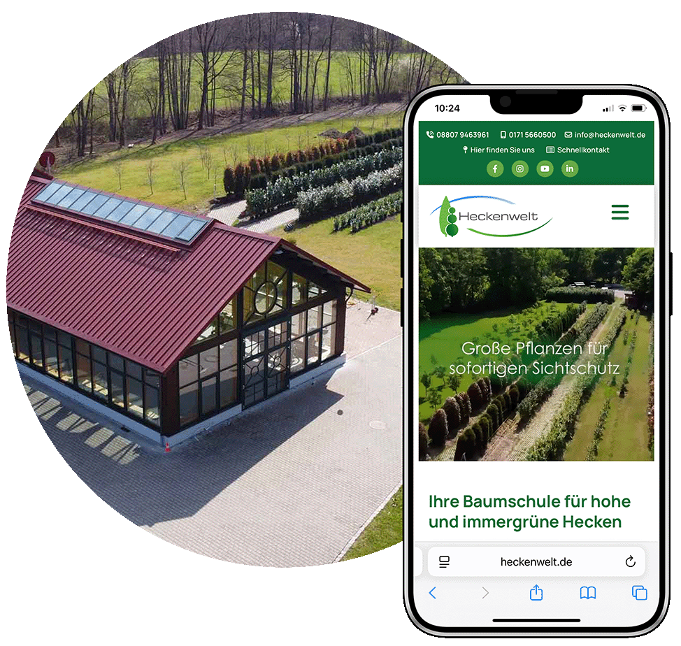 Unsere Website des Monats Oktober – Heckenwelt Baumschulen GmbH